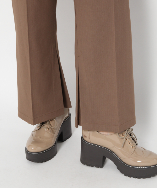 Heather（ヘザー）の「ホソベルトツキストレートパンツ 854187（その他パンツ・レディース・ブラウン/ライトベージュ/ミント・SMALL/MEDIUM）」の13枚目の写真