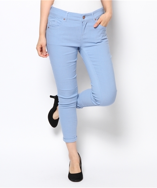 mystic（ミスティック）の「8分丈スキニーパンツ（その他パンツ・レディース・オフホワイト/ベージュ/ブラック/ブルー・0/1/2）」の4枚目の写真