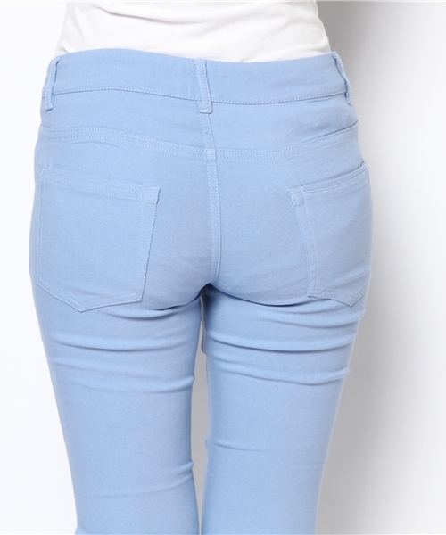 mystic（ミスティック）の「8分丈スキニーパンツ（その他パンツ・レディース・オフホワイト/ベージュ/ブラック/ブルー・0/1/2）」の9枚目の写真