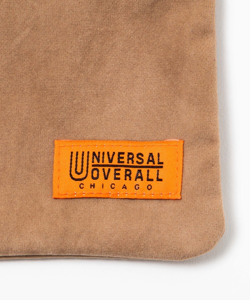 UNIVERSAL OVERALL（ユニバーサルオーバーオール）の「∴WEGO/UNIVERSAL OVERALL別注2WAY巾着サコッシュ（ショルダーバッグ・メンズ・グレー/ベージュ・FREE）」の16枚目の写真