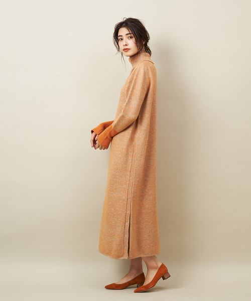 Qualite カリテ の Boussole Qualiteニットワインピース ワンピース Wear