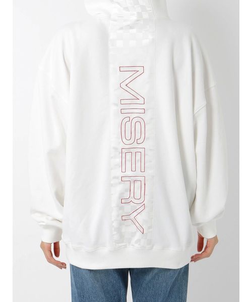 jouetie(ジュエティ)の「バーチカルバックロゴフーディ(パーカー・レディース・ブラック/オフホワイト/ブルー/パープル・MEDIUM)」の19枚目の写真