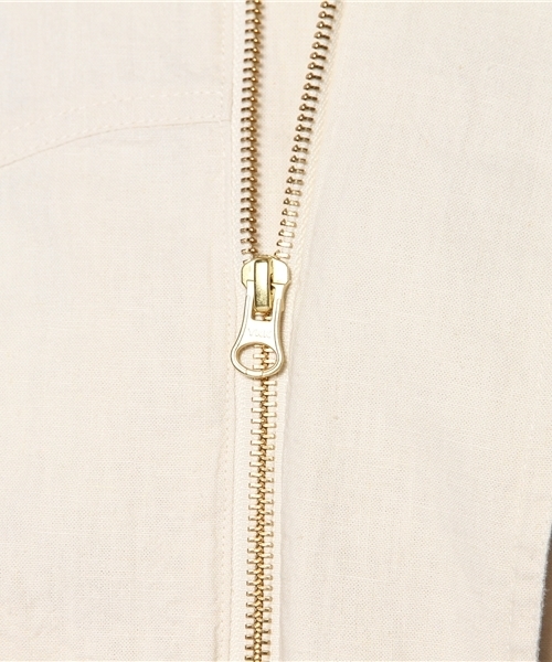 Kastane（カスタネ）の「【Kastane】綿麻ブルゾン（その他アウター・レディース・アイボリー/カーキ/ネイビー・FREE）」の14枚目の写真