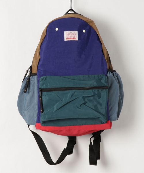 Ocean&Ground(オーシャン&グラウンド)の「1625105 DAYPACK CRAZY MORE/バックパック リュック(バックパック/リュック)」|ブルー