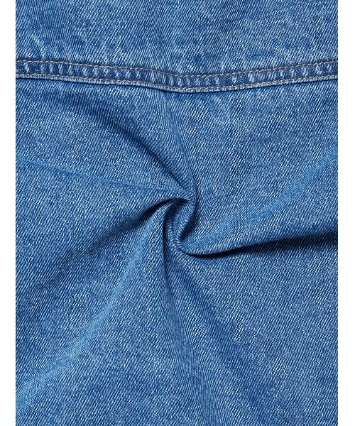 fifth（フィフス）の「オーバーサイズデニムジャケット（ライダースジャケット・レディース・ブルー・MEDIUM）」の12枚目の写真