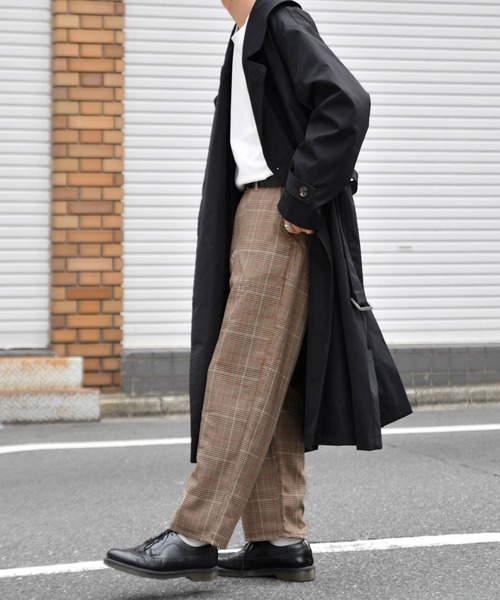 kutir（クティール）の「ワイドテーパードパンツ（その他パンツ・メンズ・ブラック/ダークブラウン/ベージュ/ライトベージュ・SMALL/MEDIUM/LARGE）」の18枚目の写真