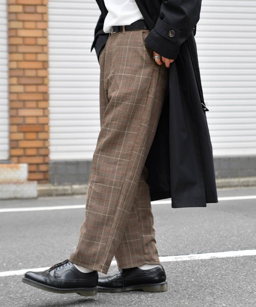 kutir（クティール）の「ワイドテーパードパンツ（その他パンツ・メンズ・ブラック/ダークブラウン/ベージュ/ライトベージュ・SMALL/MEDIUM/LARGE）」の20枚目の写真