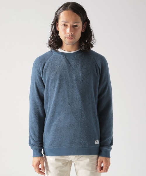 BAYFLOW(ベイフロー)の「ヴィンテージパイルL/Sプルオーバー(Tシャツ/カットソー・メンズ・ベージュ/ネイビー/クリアブルー・SMALL/MEDIUM/LARGE)」の15枚目の写真