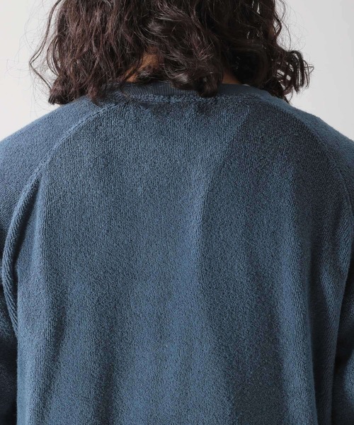 BAYFLOW(ベイフロー)の「ヴィンテージパイルL/Sプルオーバー(Tシャツ/カットソー・メンズ・ベージュ/ネイビー/クリアブルー・SMALL/MEDIUM/LARGE)」の9枚目の写真