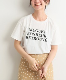 fleursロゴTシャツMuguet◆