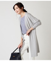 DRESS KNIT(ドレスニット)/ストレッチビスコース こなれ着流しカーディガン