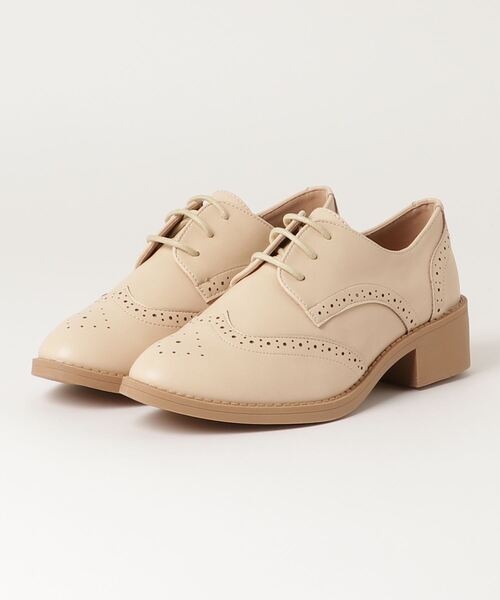 LibertyDoll（リバティードール）の「Liberty Doll / ウイングチップ オックスフォードシューズ(5497)（ドレスシューズ・レディース・ブラック/ブラウン/ブラック×ホワイト/ブラック系その他/ワイン/ベージュ/アイボリー・40/38/39/36/37/35）」の17枚目の写真