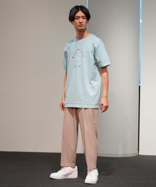 JUNRED（ジュンレッド）の「KEN KAGAMIｘJUNRed TEE（Tシャツ/カットソー・メンズ・ホワイト系その他2/ホワイト系その他/サックスブルー/ベージュ/ブラック/ホワイト・L/M/S）」の16枚目の写真