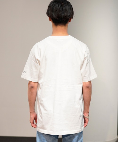 JUNRED（ジュンレッド）の「KEN KAGAMIｘJUNRed TEE（Tシャツ/カットソー・メンズ・ホワイト系その他2/ホワイト系その他/サックスブルー/ベージュ/ブラック/ホワイト・L/M/S）」の17枚目の写真
