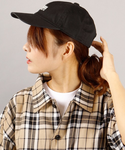 DISCUS（ディスカス）の「【DISCUS】フロントワンポイント刺繍 ベースボールキャップ カーブキャップ（キャップ・メンズ・ネイビー/ブラック/ベージュ・FREE）」の9枚目の写真