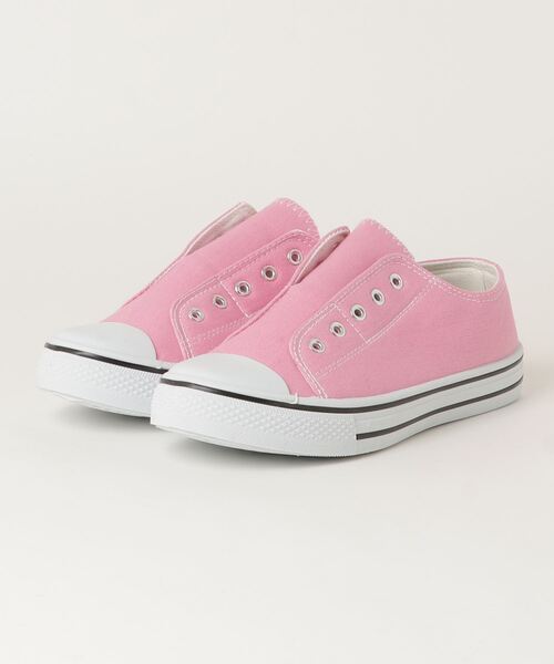 AAA+（サンエープラス）の「AAA / ローテクスリッポンスニーカー(2343)（スリッポン・レディース・ホワイト/ブラック×ブラック/ネイビー/カーキ/ブラック/ベージュ/レッド/キナリ/グレー/ライトブルー/ピンク/ワインレッド/グリーン・44/40/42/36/34/38）」の18枚目の写真