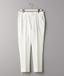 BEAUTY&YOUTH UNITED ARROWS | BY ホワイト ノープリーツ スリムパンツ(その他パンツ)