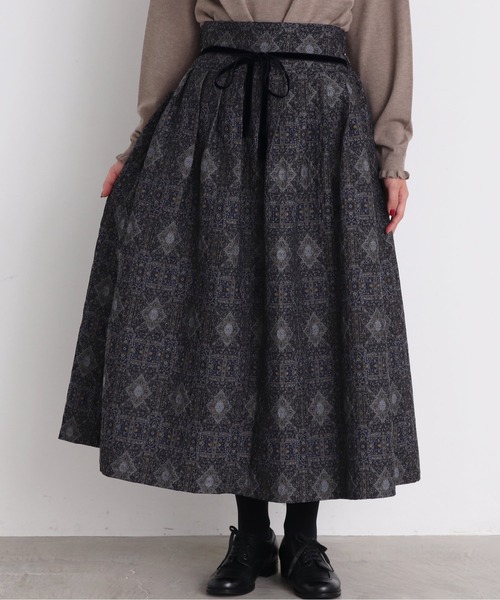 Malle（マル）の「malle ゴブラン織 マダムのスカート（スカート