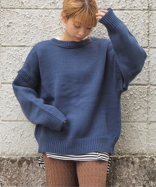 tiptop(ティップトップ)の「マルチwayニットカーディガン(カーディガン/ボレロ・レディース・パープル/ブルー/アイボリー/グレイッシュベージュ/ライトブルー/ラベンダー/C/B/A・FREE)」の17枚目の写真