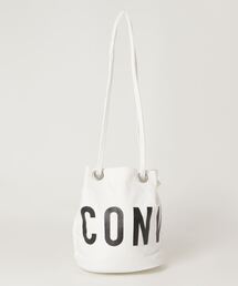 CONVERSE(コンバース) ラウンドロゴ キャンバス 巾着 ミニバッグ