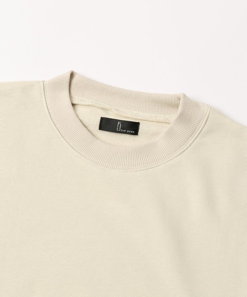 ZIP FIVE（ジップファイブ）の「【ZIP FIVE】オーバーサイズ　バルーンスウェットトレーナー（スウェット・レディース・ブラウン/ブラック/ライトグレー/アイボリー・LARGE/MEDIUM）」の7枚目の写真