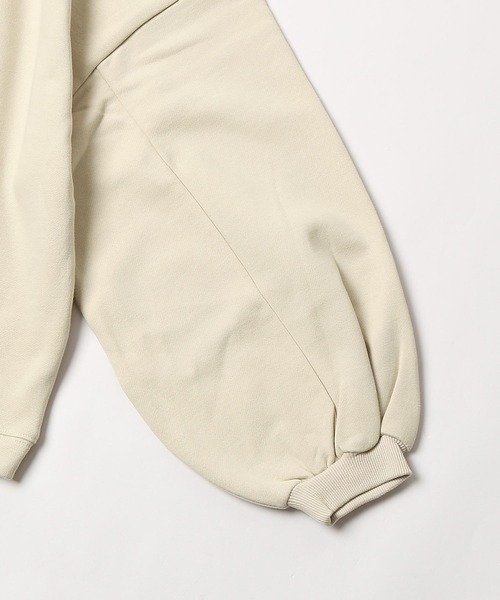 ZIP FIVE（ジップファイブ）の「【ZIP FIVE】オーバーサイズ　バルーンスウェットトレーナー（スウェット・レディース・ブラウン/ブラック/ライトグレー/アイボリー・LARGE/MEDIUM）」の8枚目の写真