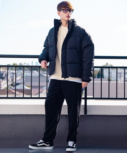 ８(eight)（エイト）の「ドロップショルダー 中綿 ブルゾン ジャケット（ダウンジャケット/コート・メンズ・オフホワイト/グレー/ブラック・MEDIUM/LARGE）」の19枚目の写真