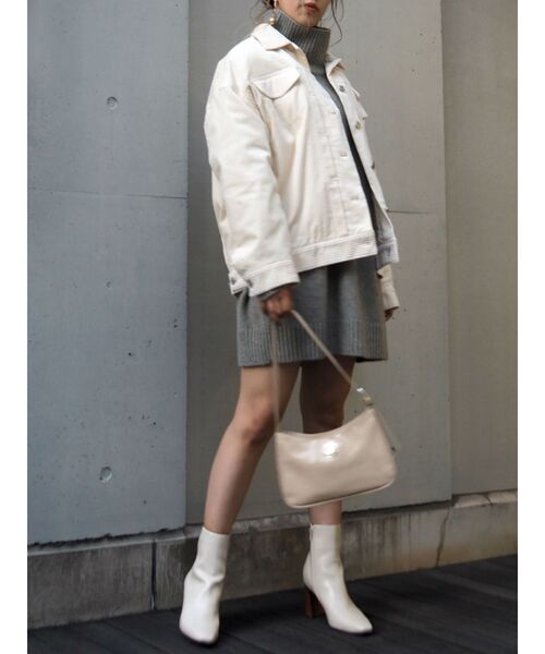 EVRIS（エヴリス）の「WOOD HEELミドルブーツ（ブーツ）」 - WEAR