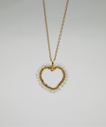POETIQUE les bijoux（ポエティーク・レ・ビジュー）の「【NEW】ジェムハートネックレス（ネックレス・レディース）」