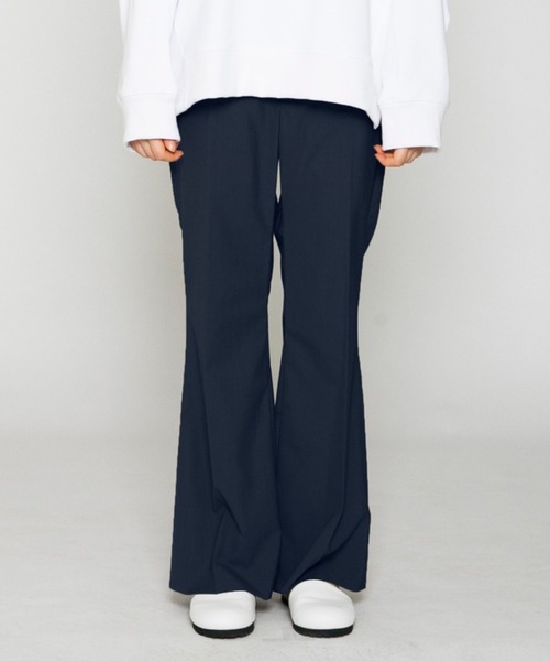VOAAOV（ヴォアーブ）の「【VOAAOV】 washable wool flare pants