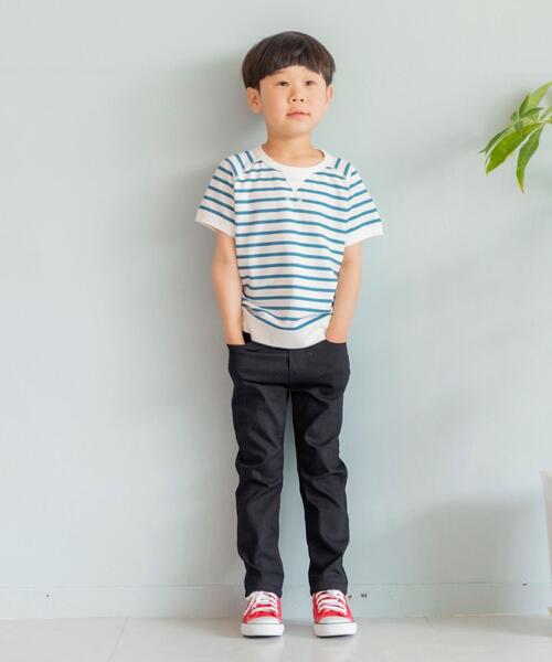 coen（コーエン）の「【coen キッズ/ジュニア】ストレッチイージースキニーパンツ(2021SS)（その他パンツ・キッズ・グレー/ベージュ/ブラック/ブラウン・130/110/150/140/100/120）」の5枚目の写真