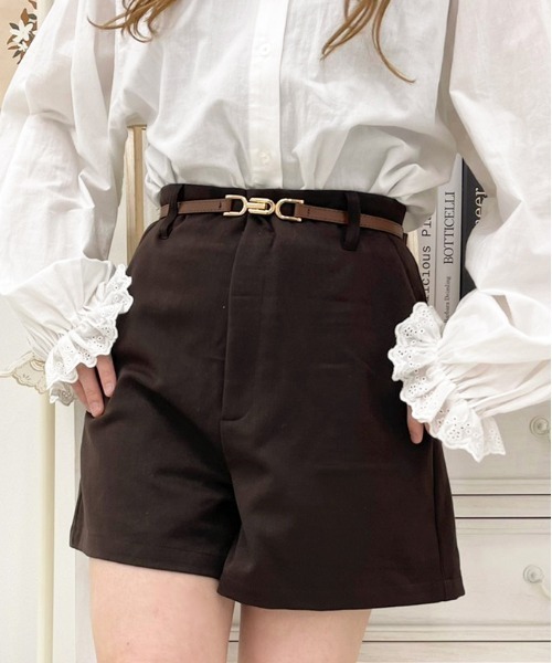 apres jour（アプレジュール）の「アソートショートパンツ【ZOZOTOWN限定アイテム】（その他パンツ・レディース・ベージュ/グレイッシュベージュ/ダークブラウン/ブラック/ブラック系その他・X-LARGE/フリー）」の3枚目の写真