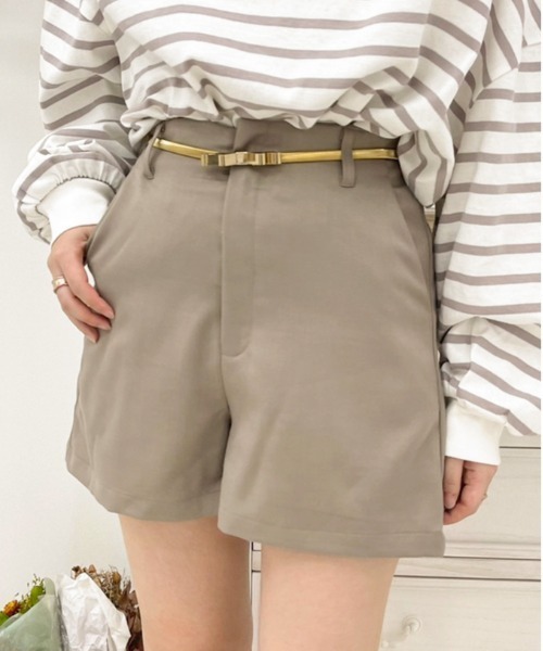 apres jour（アプレジュール）の「アソートショートパンツ【ZOZOTOWN限定アイテム】（その他パンツ・レディース・ベージュ/グレイッシュベージュ/ダークブラウン/ブラック/ブラック系その他・X-LARGE/フリー）」の17枚目の写真