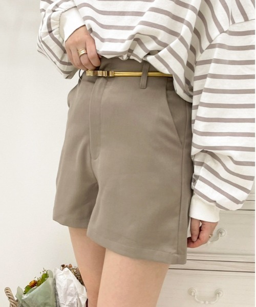 apres jour（アプレジュール）の「アソートショートパンツ【ZOZOTOWN限定アイテム】（その他パンツ・レディース・ベージュ/グレイッシュベージュ/ダークブラウン/ブラック/ブラック系その他・X-LARGE/フリー）」の18枚目の写真