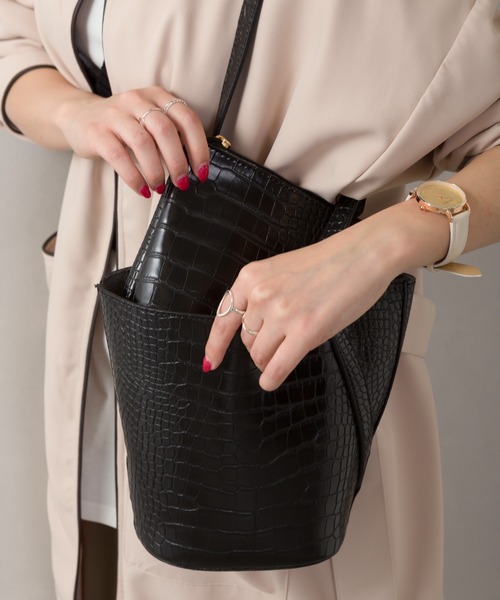 SpRay（スプレイ）の「ポ－チ付きショルダ－ＢＡＧ（ショルダーバッグ・レディース・ブラック/キャメル/カーキ/ベージュ系その他/ブラック系その他・FREE）」の2枚目の写真