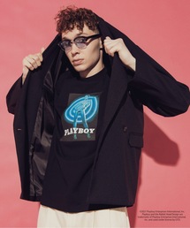 MR.OLIVE 別注 PLAYBOY(プレイボーイ) / TRON POSTER フォトTシャツ