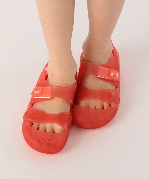 igor（イゴール）の「【WEB限定】igor:17～21cm / BONDI SANDAL（サンダル・キッズ・ネイビー/レッド/ピンク/イエロー/ライトグリーン・20/18/17/19/21）」の5枚目の写真