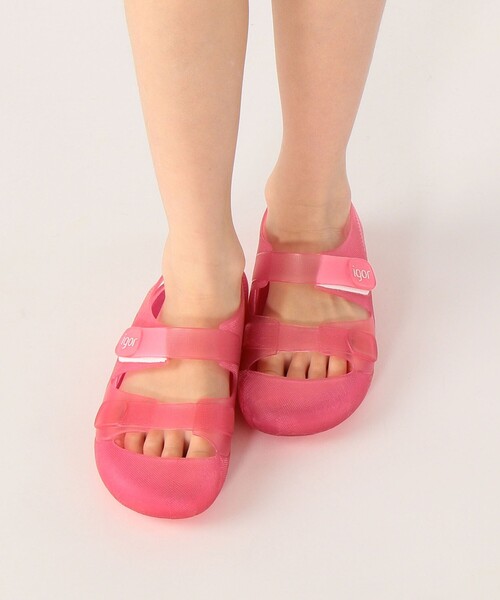 igor（イゴール）の「【WEB限定】igor:17～21cm / BONDI SANDAL（サンダル・キッズ・ネイビー/レッド/ピンク/イエロー/ライトグリーン・20/18/17/19/21）」の14枚目の写真