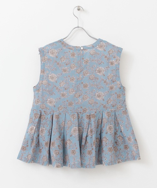 siiwa(シーワ)の「siiwa インドプリントパネルブラウス(シャツ/ブラウス・レディース・ブルー/オフホワイト・ONE)」の3枚目の写真