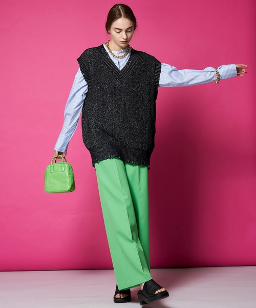 MAISON SPECIAL ワイドスラックス UNISEX》【LIMITED EDITION】One-Tuck Wide Pants/ワンタック
