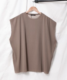 Bling Leads（ブリングリーズ）の「【Bling leads】プリーツ　オーバーベスト（ベスト）」