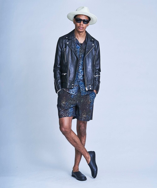 CRIMIE（クライミー）の「NOISE LEOPARD ALOHA SHORTS（その他パンツ