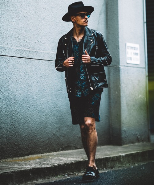 CRIMIE NOISE LEOPARD ALOHA SHORTS Lサイズ CRIMIE（クライミー）の「NOISE LEOPARD ALOHA SHORTS（その他