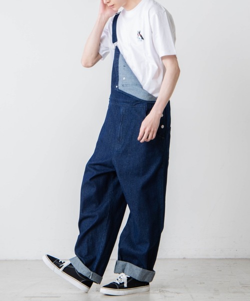 WEGO(ウィゴー)の「WEGO/DOG刺繍半袖Tシャツ(Tシャツ/カットソー・メンズ・ダークグリーン/スミクロ/ホワイト/イエロー・SMALL/MEDIUM/LARGE/X-LARGE)」の10枚目の写真