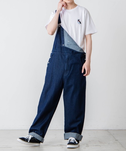 WEGO(ウィゴー)の「WEGO/DOG刺繍半袖Tシャツ(Tシャツ/カットソー・メンズ・ダークグリーン/スミクロ/ホワイト/イエロー・SMALL/MEDIUM/LARGE/X-LARGE)」の11枚目の写真