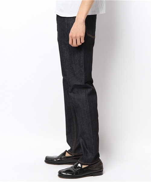 HARE（ハレ）の「ストレッチデニムスリム【HARE】（デニムパンツ・メンズ・ブラック/ネイビー/ブルー/ダークブラック・MEDIUM/SMALL/LARGE）」の10枚目の写真