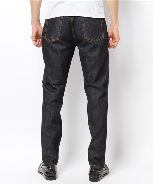 HARE（ハレ）の「ストレッチデニムスリム【HARE】（デニムパンツ・メンズ・ブラック/ネイビー/ブルー/ダークブラック・MEDIUM/SMALL/LARGE）」の11枚目の写真