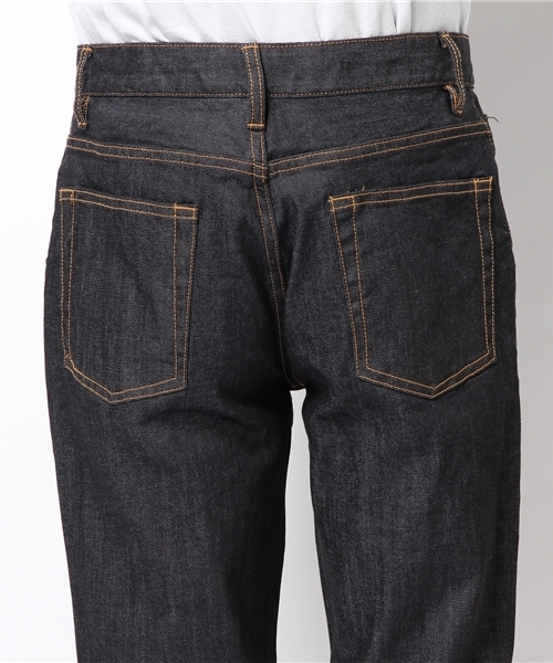 HARE（ハレ）の「ストレッチデニムスリム【HARE】（デニムパンツ・メンズ・ブラック/ネイビー/ブルー/ダークブラック・MEDIUM/SMALL/LARGE）」の5枚目の写真