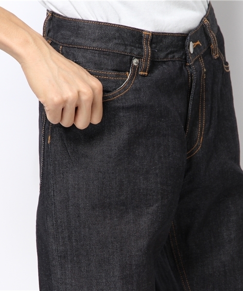 HARE（ハレ）の「ストレッチデニムスリム【HARE】（デニムパンツ・メンズ・ブラック/ネイビー/ブルー/ダークブラック・MEDIUM/SMALL/LARGE）」の6枚目の写真