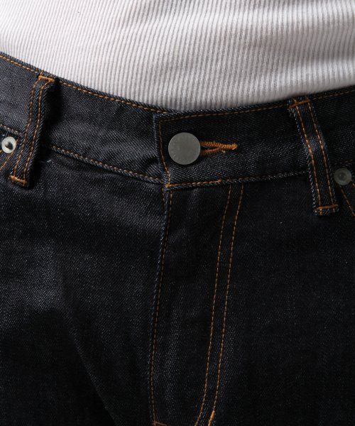 HARE（ハレ）の「ストレッチデニムスリム【HARE】（デニムパンツ・メンズ・ブラック/ネイビー/ブルー/ダークブラック・MEDIUM/SMALL/LARGE）」の17枚目の写真